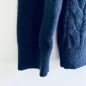 Talbots - Navy Blue Cashmere Sweater - 2X